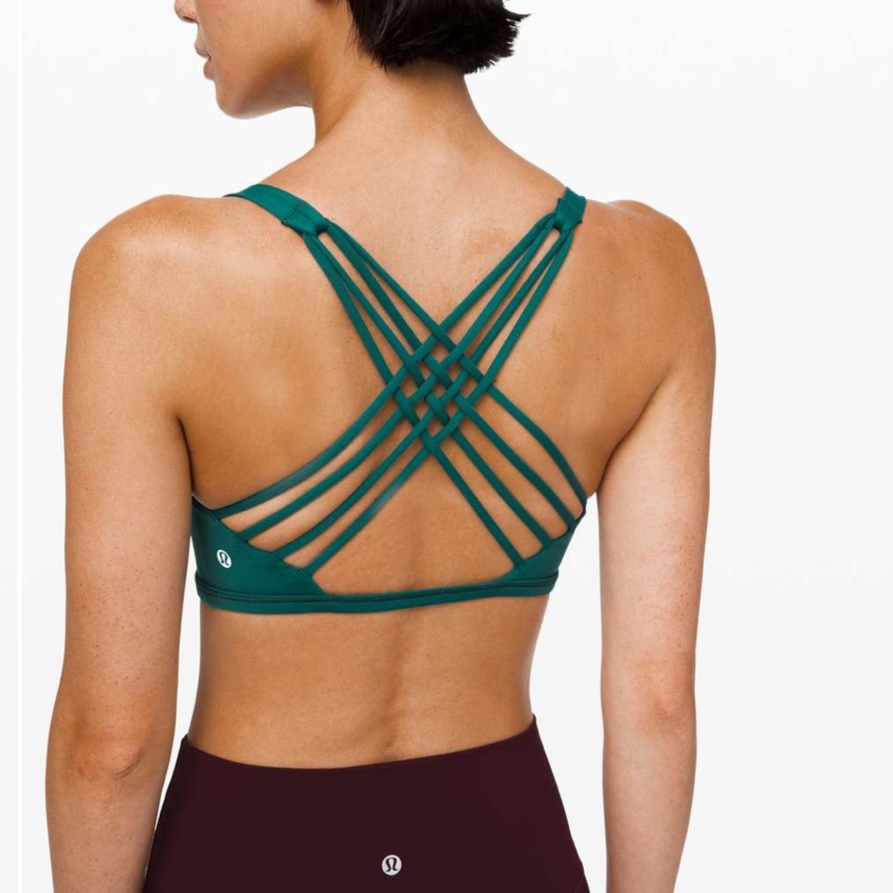 Lululemon Free To Be Wild Bra – Royal Emerald – Size 8 (A/B)